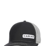 Ariat Offset Patch Hat for Men in Black