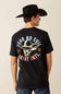 Ariat Stitched Skull T-Shirt for Men in Black