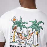 Billabong No Pressure Premium T-Shirt for Men in Off White