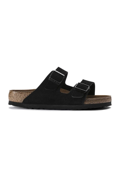 Birkenstock Arizona Suede Sandals for Men in Black