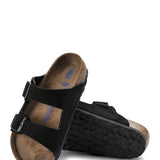 Birkenstock Arizona Suede Sandals for Men in Black
