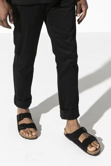 Birkenstock Arizona Suede Sandals for Men in Black