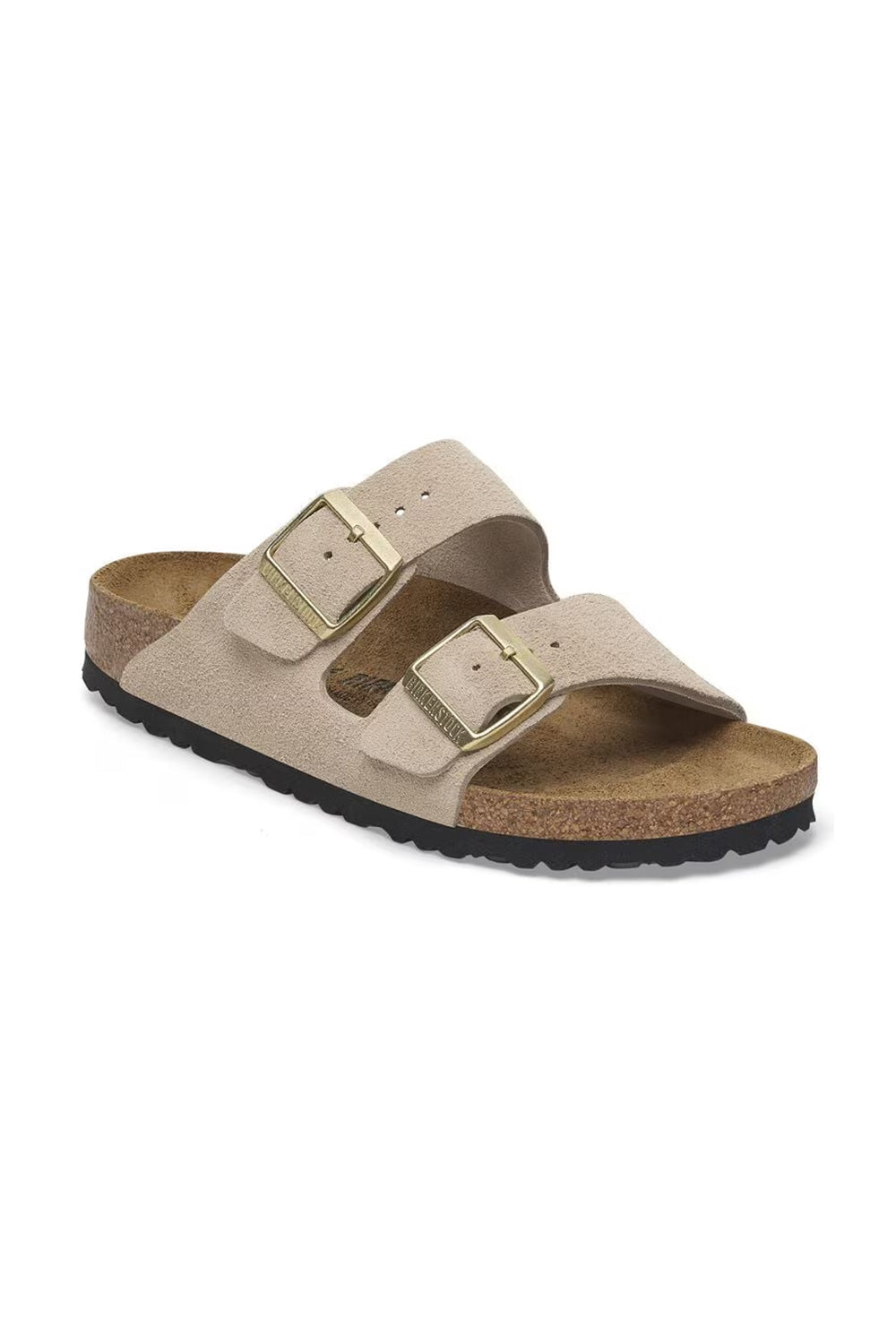 Birkenstock Arizona Suede Leather Sandals for Women in Sandcastle