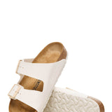 Birkenstock Arizona Birko-Flor Sandals for Women in Eggshell