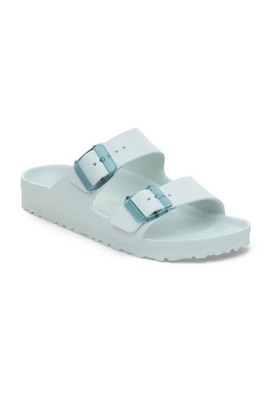 Birkenstock Arizona EVA Stealth Buckle Sandals for Women in Surf Green