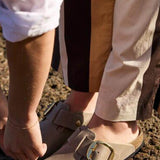 Birkenstock Boston Big Buckle Oiled Leather Clogs for Women in Tobacco Brown