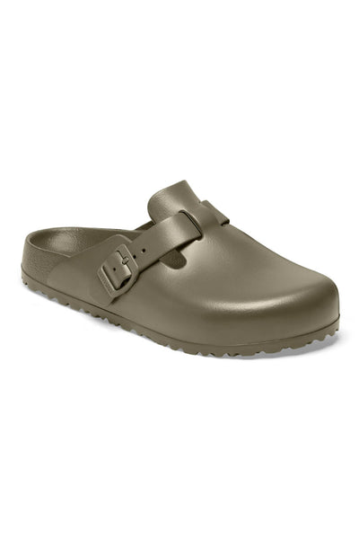 Birkenstock Boston Essentials EVA Clogs for Men in Khaki