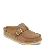 Birkenstock Buckley Oiled Leather Mules for Women in Cognac