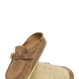 Birkenstock Buckley Oiled Leather Mules for Women in Cognac