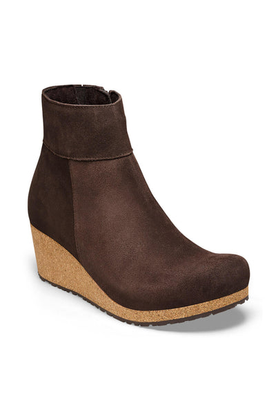 Papillio by Birkenstock Ebba Seude Booties for Women in Dark Brown