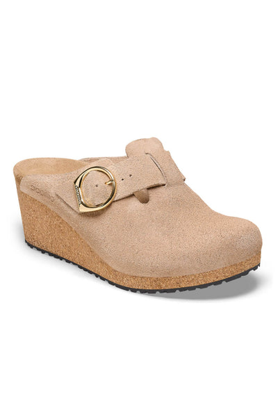 Papillio by Birkenstock Fanny Wedges for Women in Sand Brown