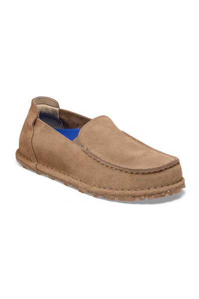 Birkenstock Utti Suede Leather Loafers for Men in Taupe