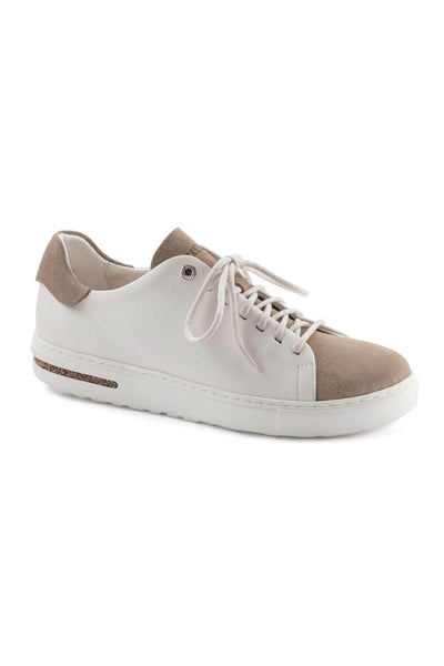 Birkenstock Bend Low Decon Pop Leather Shoes for Women in Taupe
