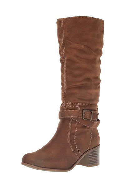 Blowfish Malibu Shoes Binda Knee High Boots for Women in Brown