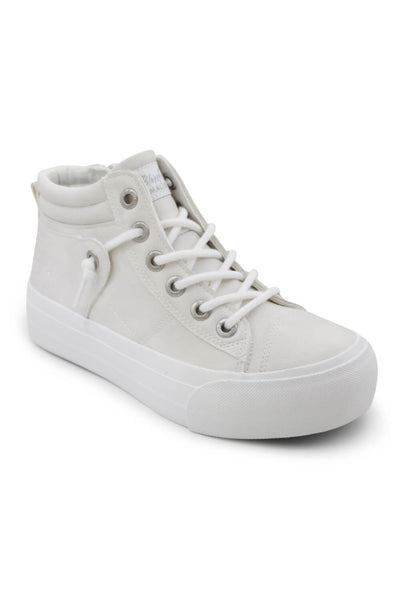 Blowfish Malibu Smoosh Mid Ella Sneakers for Women in White