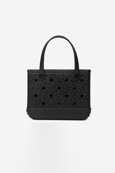 Bogg Bag Bitty Bogg Bag in Onyx Leopard Black