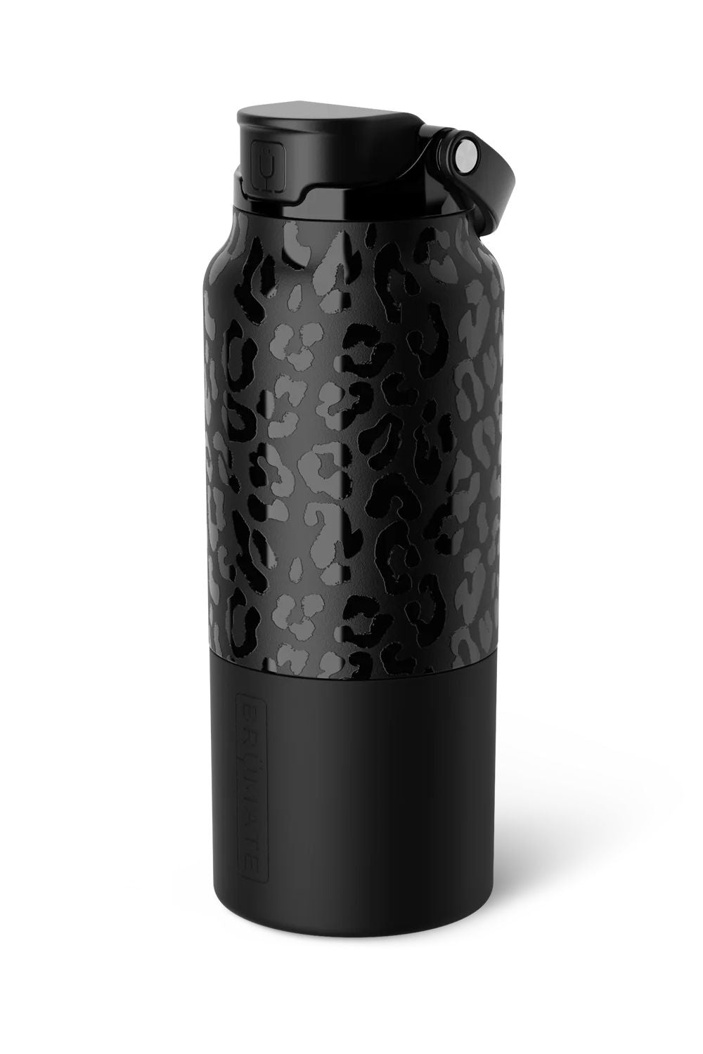 BruMate Rise 35 oz Water Bottle in Onyx Leopard | DWI35OXL