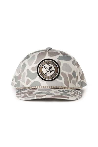 Burlebo Circle Mallard Hat for Men in Classic Deer Camo