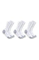 Carhartt Midweight Cotton Crew 3 Pack Socks for Men in White