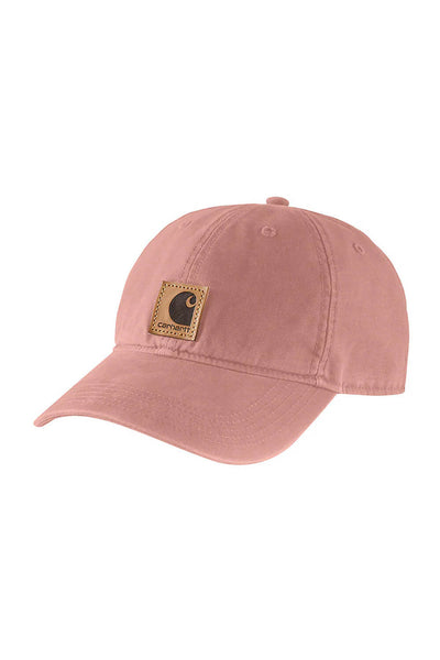 Carhartt Patch Canvas Cap in Pink