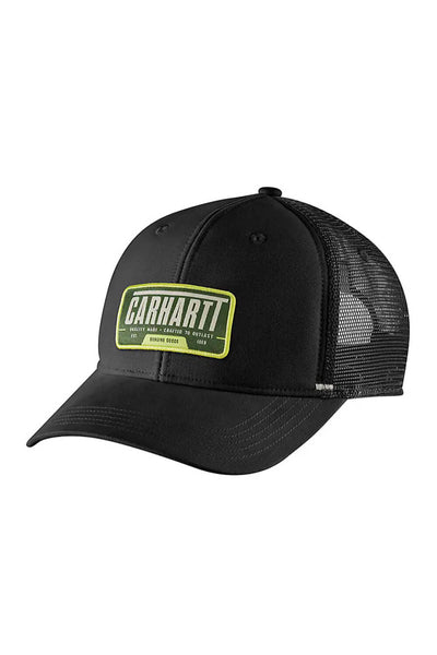 Carhartt Outlast Patch Trucker Hat in Black