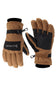 Carhartt Insulated Waterproof Knit Cuff Gloves for Men in Brown
