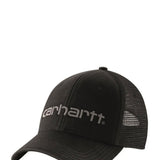 Carhartt Canvas Mesh Back Trucker Hat for Men in Black