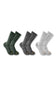 Carhartt Midweight Cotton-Tencel Comfort Crew Socks for Men in Multi