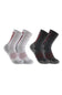 Carhartt Midweight Synthetic-Wool Blend Logo Crew 2 Pack Crew Socks for Men in Grey
