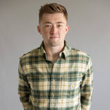 Carhartt Rugged Flex Relaxed Fit Midweight Flannel for Men in Green