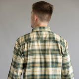 Carhartt Rugged Flex Relaxed Fit Midweight Flannel for Men in Green
