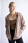 Carhartt Tencel Loose Fit Full Zip Jacket for Women in Soft Sepia