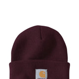 Carhartt Knit Cuffed Beanie in Blackberry