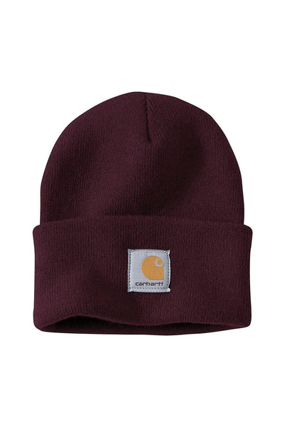 Carhartt Knit Cuffed Beanie in Blackberry