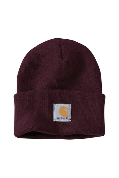 Carhartt Knit Cuffed Beanie in Blackberry
