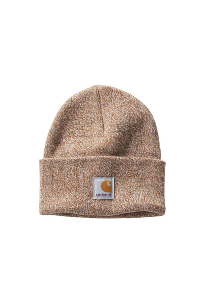 Carhartt Youth Knit Cuff Beanies in Copper Brown/White