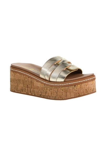 Chinese Laundry Serenna Wedge Sandals for Women in Gold