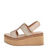 Chinese Laundry Swell Wedge Sandals for Women in Natural