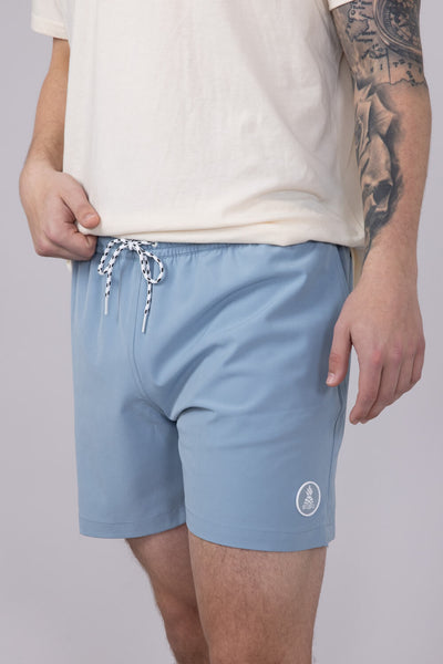 Chubbies Classic Swim Trunks 5.5” Shorts for Men in Blue
