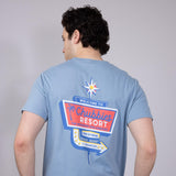 Chubbies Viva La Chubbies T-Shirt for Men in Blue