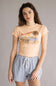 Billabong For The View T-Shirt for Women in Light Peach