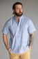 Weatherproof Vintage Poplin Button Up Shirt for Men in Bijou Blue | S2684244GK-BIJOUBLUE