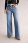 Vervet High-Rise Drawstring Wide Leg Jeans for Women