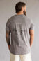 Ariat Desert Badge Tradition T-Shirt for Men in Smoked Pearl