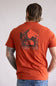 The North Face Mountain Scape Tee for Men in Iron Clay
