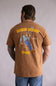 Seager High Noon T-Shirt for Men in Brown Sugar