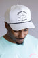 Party Pants Moby Says Snapback Hat for Men in White