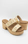 Pierre Dumas Mood-1 Platform Heels for Women in Natural
