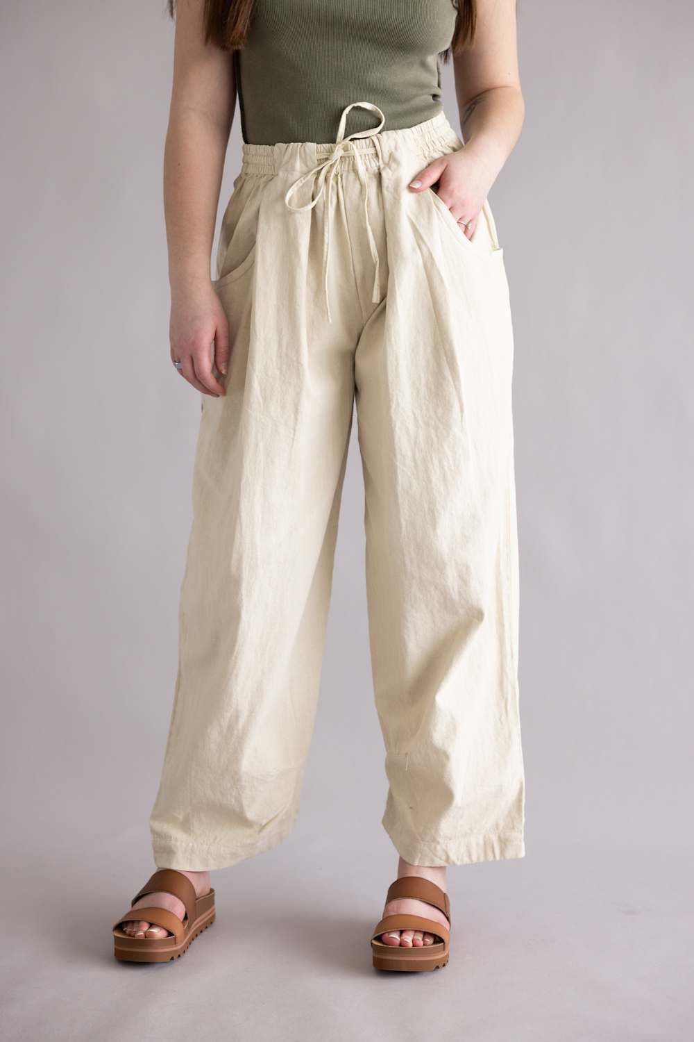 Free People Chambers Laidback Pull-On Pants for Women in Summer