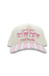 Simply Southern Books Trucker Hat for Women in Cream/Pink